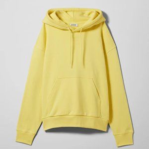 yellow hoodie